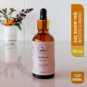 Doğal Saç Bakım Yağı 50 ml - Besleyici & Onarıcı